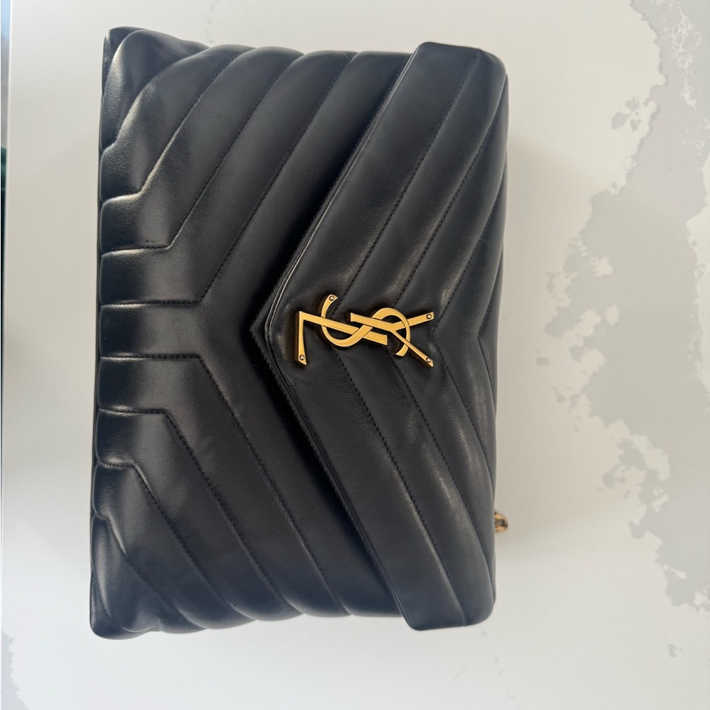 Yves Saint Laurent Black Loulou medium